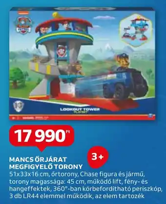 Auchan MANCS ŐRJÁRAT MEGFIGYELŐ TORONY 1 db ajánlat