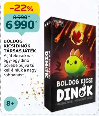 Auchan BOLDOG KICSI DINÓK TÁRSASJÁTÉK 1 db ajánlat