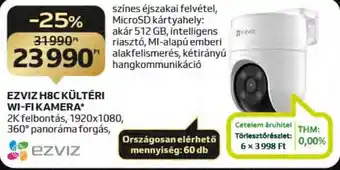 Auchan EZVIZ H8C KÜLTÉRI WI FI KAMERA ajánlat