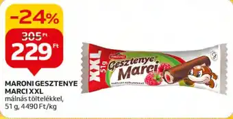 Auchan MARONI GESZTENYE MARCI XXL 51g ajánlat