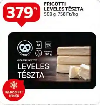 Auchan FRIGOTTI LEVELES TÉSZTA 500g ajánlat