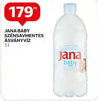Auchan JANA BABY SZÉNSAVMENTES ÁSVÁNYVÍZ 1l ajánlat