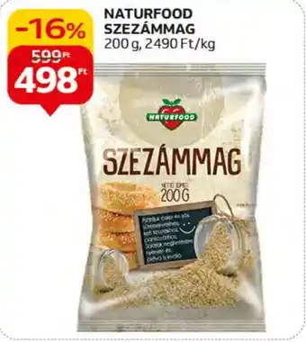 NATURFOOD SZEZÁMMAG 200g