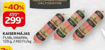 Auchan KAISER MÁJAS 120g ajánlat
