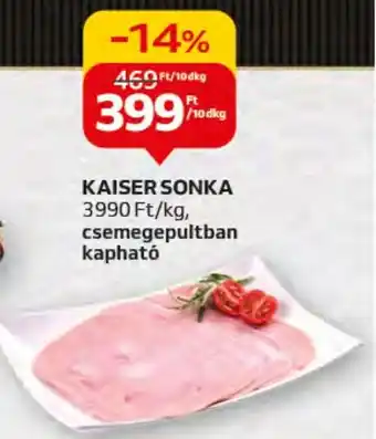 Auchan KAISER SONKA 10dkg ajánlat