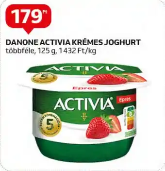 Auchan DANONE ACTIVIA KRÉMES JOGHURT 125 g ajánlat