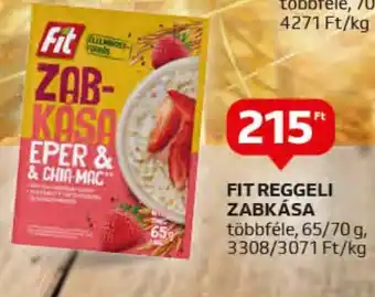 Auchan FIT REGGELI ZABKÁSA 65/70 g ajánlat