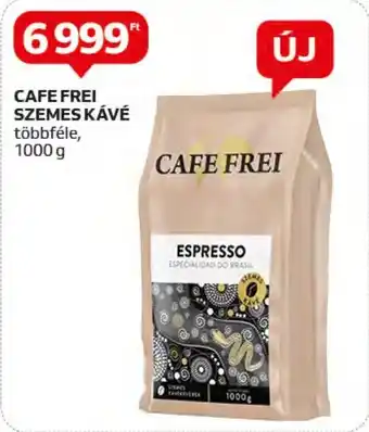 Auchan CAFE FREI SZEMES KÁVÉ többféle, 1000 g ajánlat