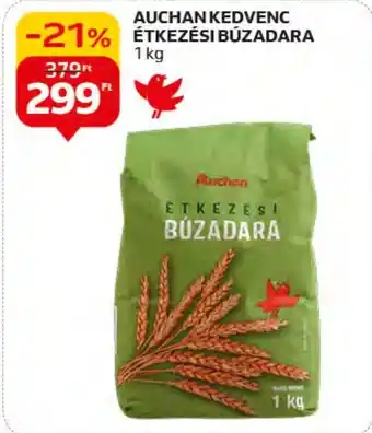 AUCHAN KEDVENC ÉTKEZÉSI BÚZADARA 1 kg