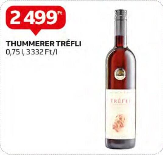 Auchan THUMMERER TRÉFLI 0,75l ajánlat