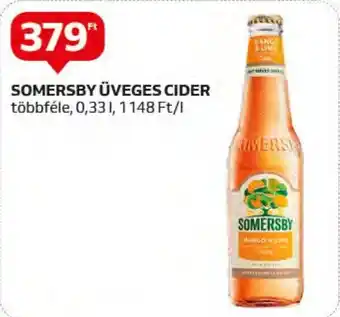 SOMERSBY ÜVEGES CIDER 0,33l