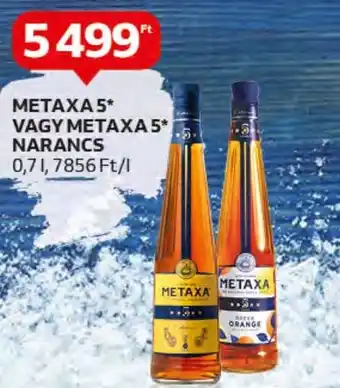 Auchan VAGY METAXA 5 NARANCS 0,7l ajánlat