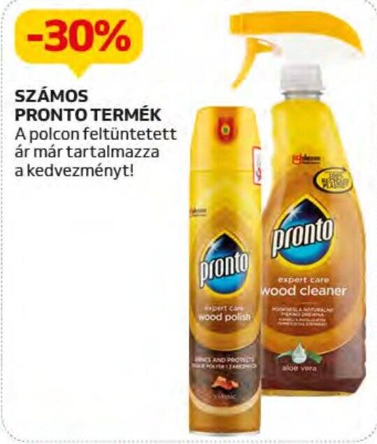 Auchan SZÁMOS PRONTO TERMÉK ajánlat