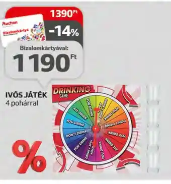 Auchan IVÓS JÁTÉK 1 db ajánlat