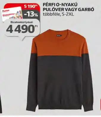 FÉRFIO-NYAKÚ PULÓVER VAGY GARBÓ 1 db