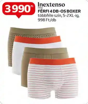 Auchan Inextenso FÉRFI 4 DB-OS BOXER ajánlat