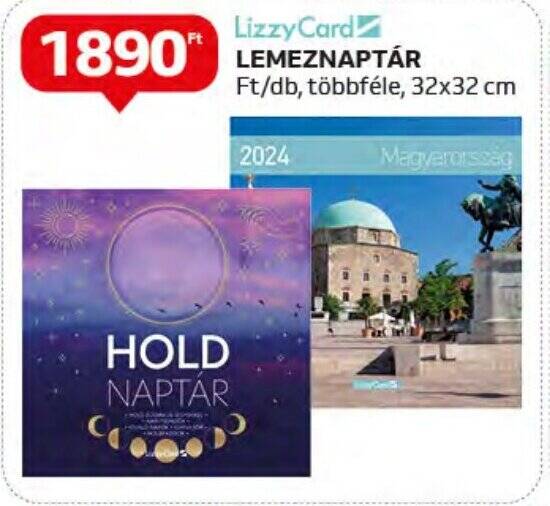 Auchan Lizzy Card LEMEZNAPTÁR 1 db ajánlat