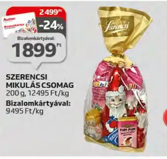 Auchan SZERENCSI MIKULÁS CSOMAG 200 g ajánlat