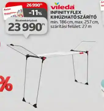 vileda INFINITY FLEX KIHÚZHATÓ SZÁRÍTÓ 1 db