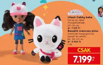 Spar GABBY'S DOLLHOUSE Utazó Gabby baba stb. 1 db ajánlat