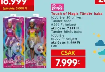 Spar Barbie Touch of Magic Tündér baba 1 db ajánlat