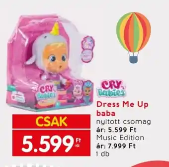 CRY Babies Dress Me Up baba 1 db