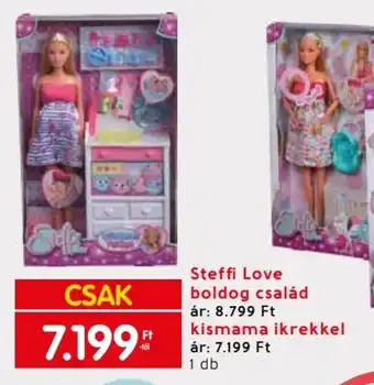 Steffi Love boldog család stb. 1 db