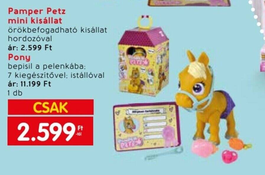 Spar Pamper Petz mini kisállat stb. 1 db ajánlat