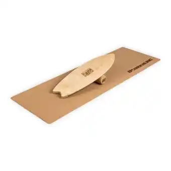 Boarderking indoorboard wave, egyensúlyozó deszka, alátét, henger, fa / parafa