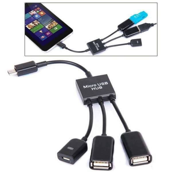 Bonus Shop 3 az 1-ben micro usb hub dupla usb 2.0 otg adapter ajánlat