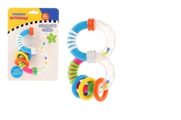 Kokiskashop Csörgő/rágoka 8-as formájú 12 cm ajánlat