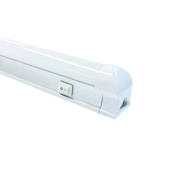 Led Fényforrások Led bútorvilágító kapcsolóval t5 60cm 10w középfehér 4500k,1200 lumen sorolható 3 év garancia ajánlat