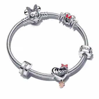 Pandora disney karkötő anya karkötő 597770cz+799363c01+781142c01+2x791972cz