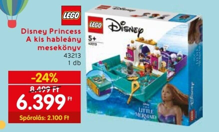 Spar LEGO Disney Princess A kis hableány mesekönyv ajánlat