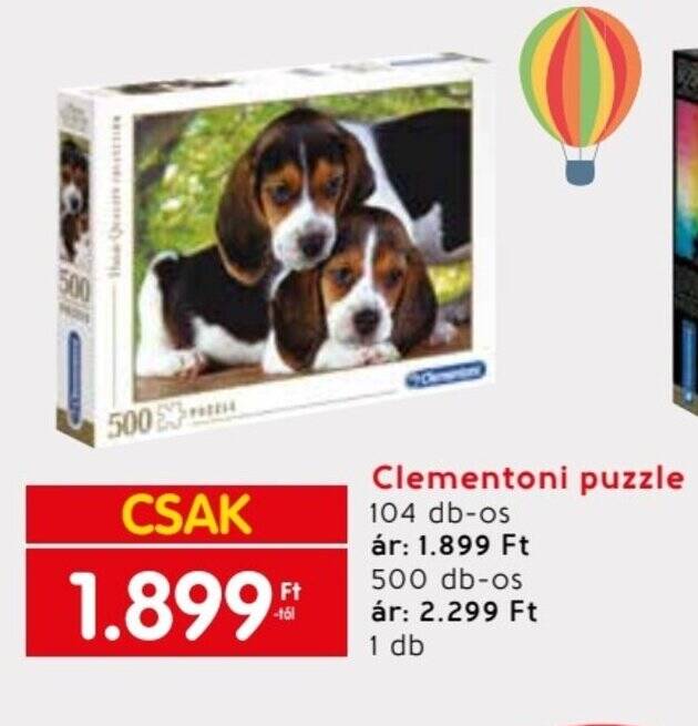 Spar Clementoni puzzle ajánlat