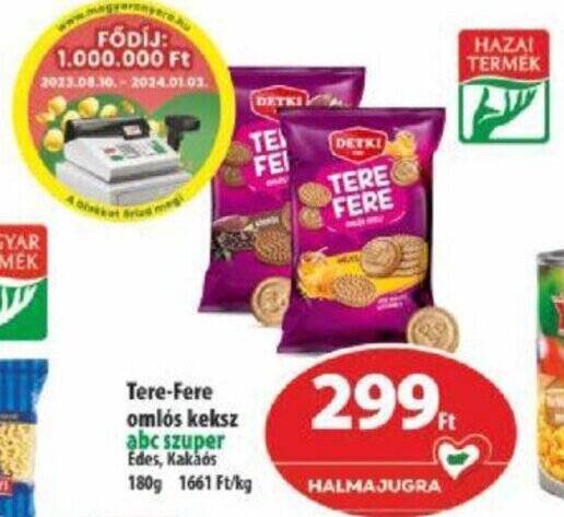 Coop Tere Fere omlós keksz 180g ajánlat