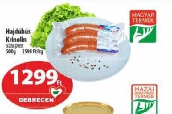Coop Hajdúhús Krinolin 500g ajánlat