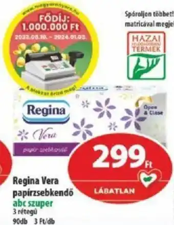 Coop Regina Vera papírzsebkendő ajánlat