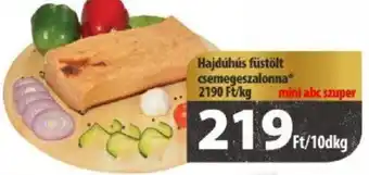 Coop Hajdúhús füstölt csemegeszalonna 10dkg ajánlat