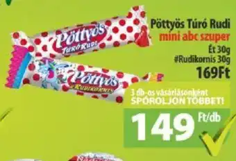 Coop Pöttyös Túró Rudi 30g ajánlat
