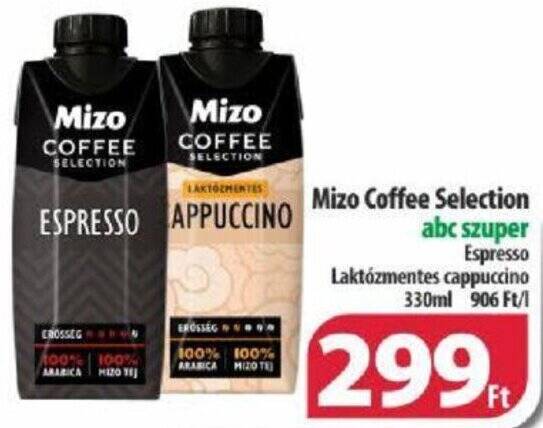 Coop Mizo Coffee Selection 330ml ajánlat