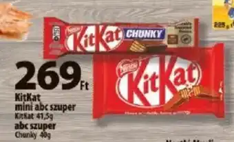 KitKat mini abc szuper 41,5g