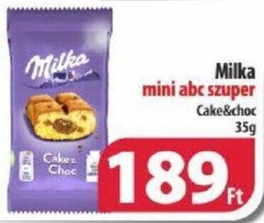 Coop Milka mini abc szuper 35g ajánlat