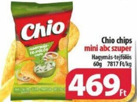 Coop Chio chips 60g ajánlat