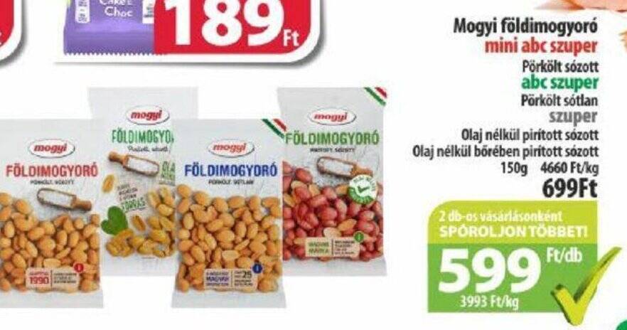Coop Mogyi földimogyoró 150g ajánlat