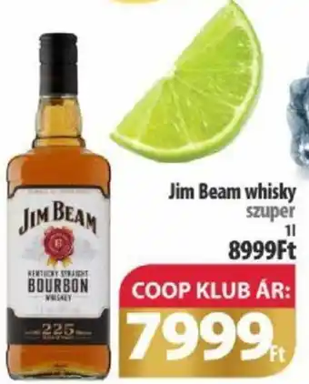 Jim Beam whisky 1l