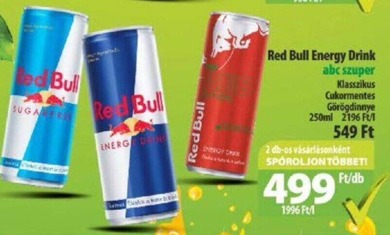Coop Red Bull Energy Drink 250ml ajánlat