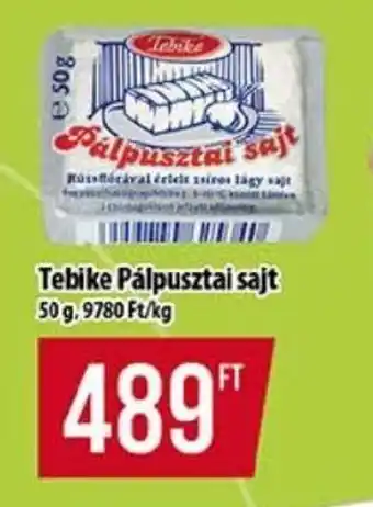 Tebike Pálpusztai sajt 50 g