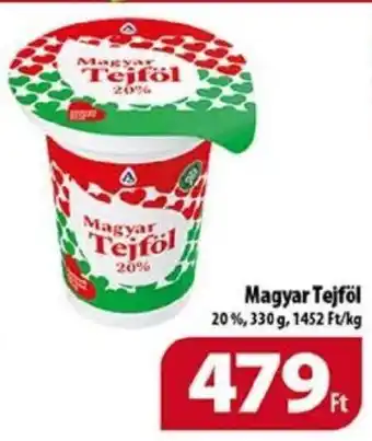 Coop Magyar Tejföl 330 g ajánlat