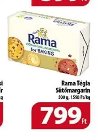 Coop Rama Tégla Sütőmargarin 500 g ajánlat